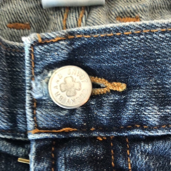 Vintage Lucky Brand Jeans, Sweet N’ Low, Bootcut, Long length Sz 10/30 - Picture 3 of 8
